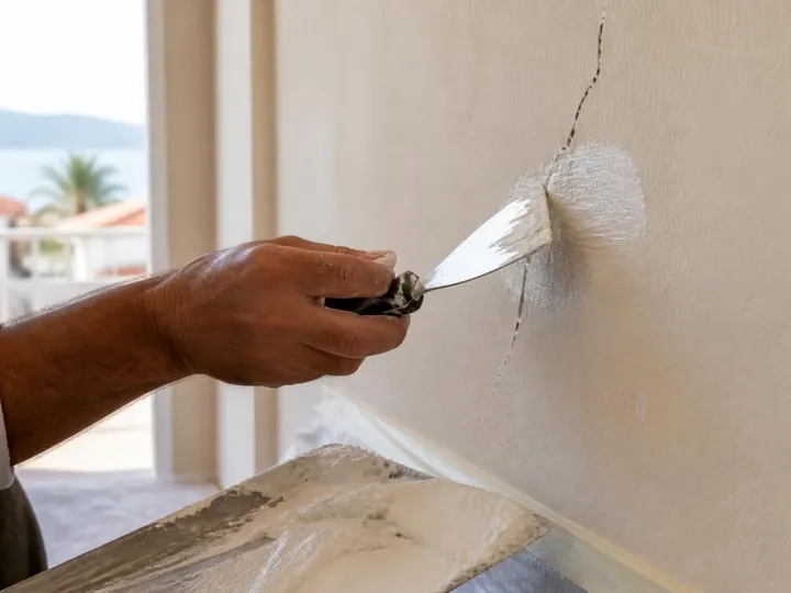 Torbalı alçı sıva ve çatlak tamiri